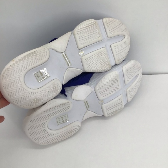 Jeffrey Campbell Hotspot Blue Oversized Dad Sneakers Platform NWOT Size 7 - Picture 3 of 9